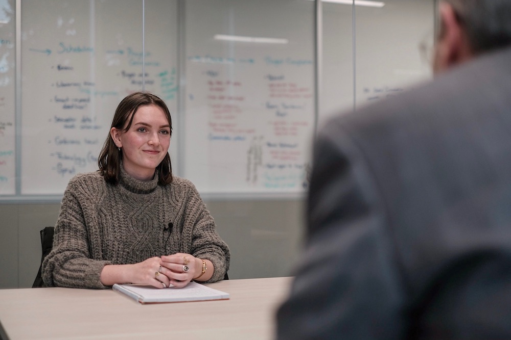 Read more about the article LAE Podcast Hosts Experience Architecture Graduating Senior