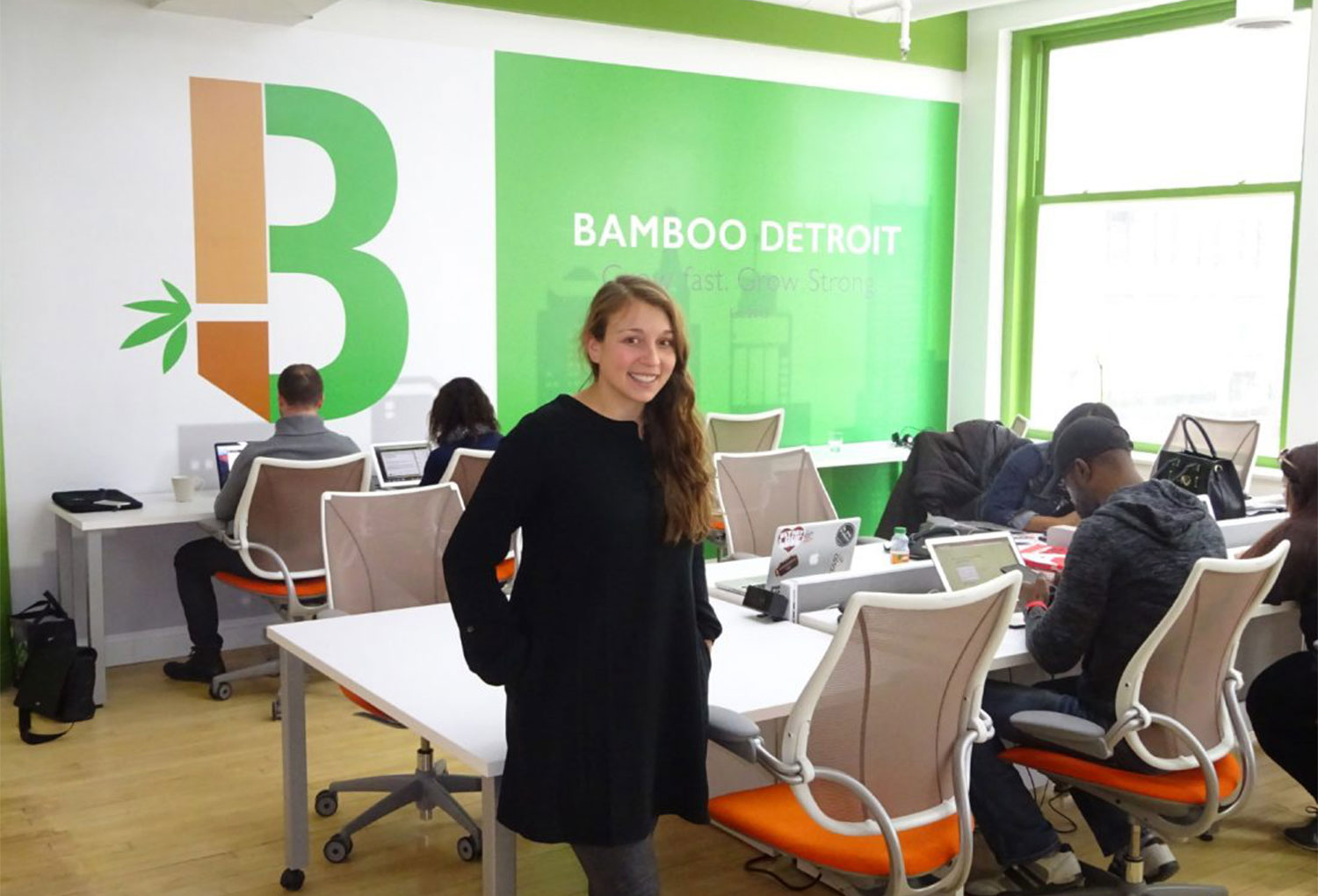 Read more about the article Alumna is a Pioneer of Co-Working Spaces in Detroit