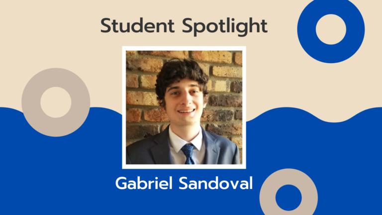 Student Spotlight: Gabriel Sandoval